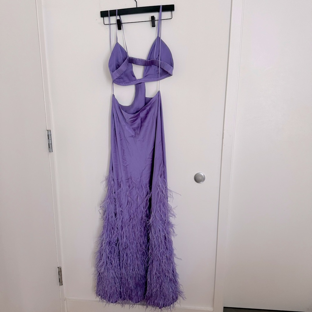 Cult Gaia Raisa Gown in Lilac Purple - Picture 4 of 14